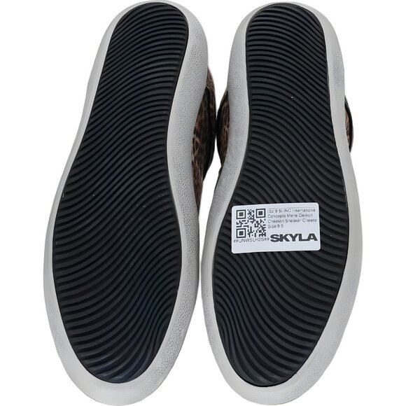 INC International Concepts Damon Cheetah Print Sneakers Men's US 9.5 - Picture 6 of 6